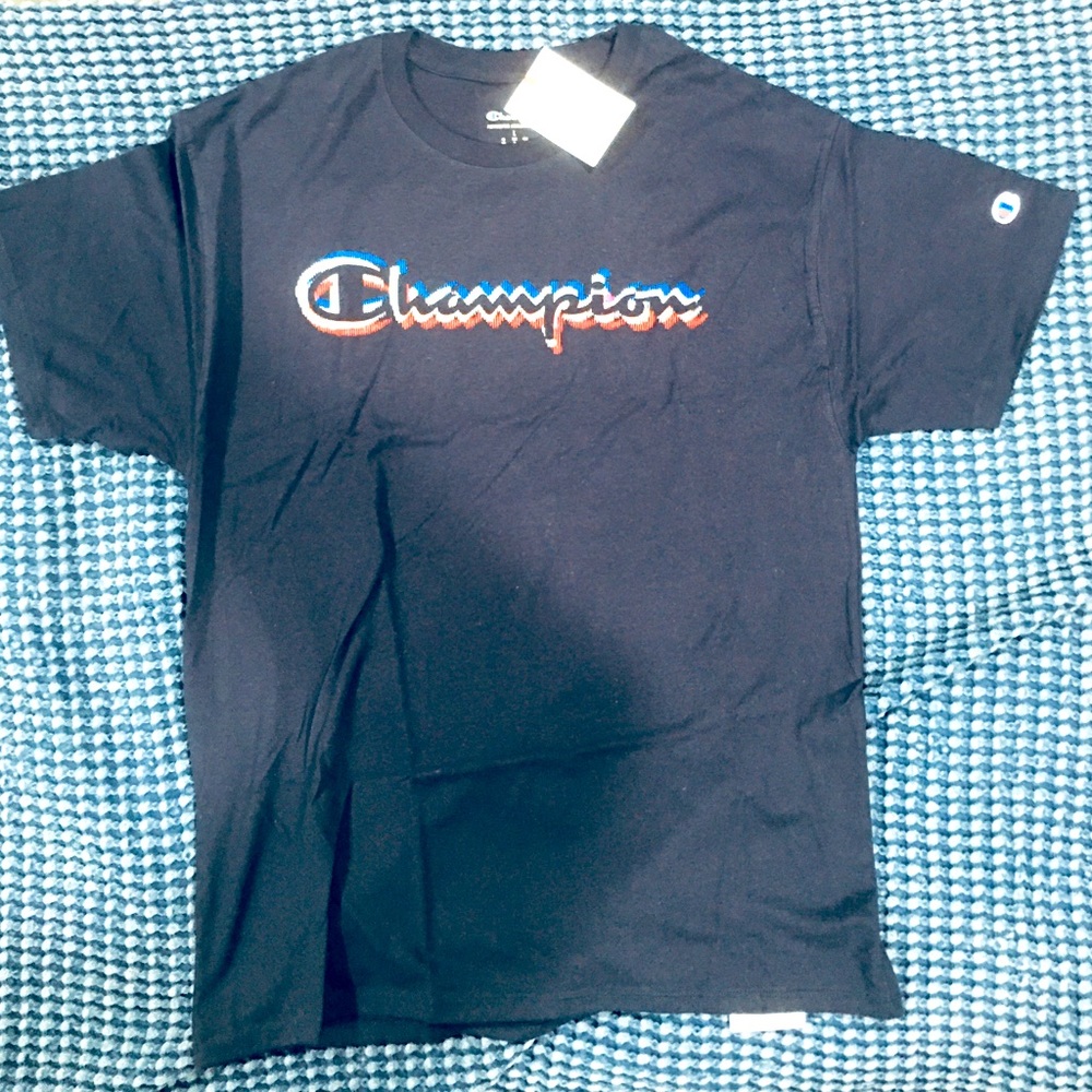Mens Champion Short Sleeve Tee